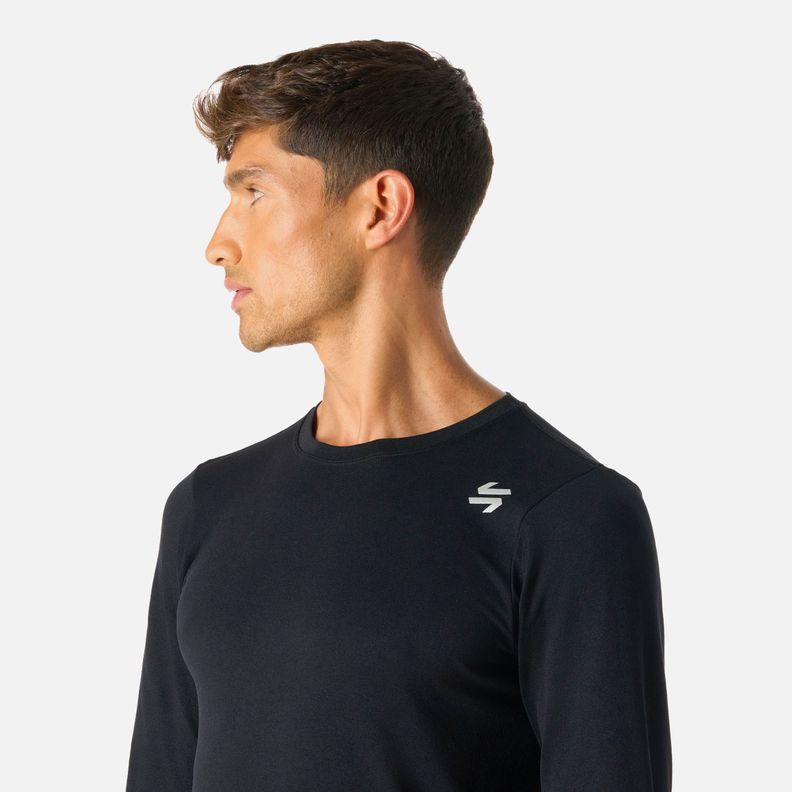 Primera Capa Hombre Built To Move Warm Shield Negro Vulcano-4