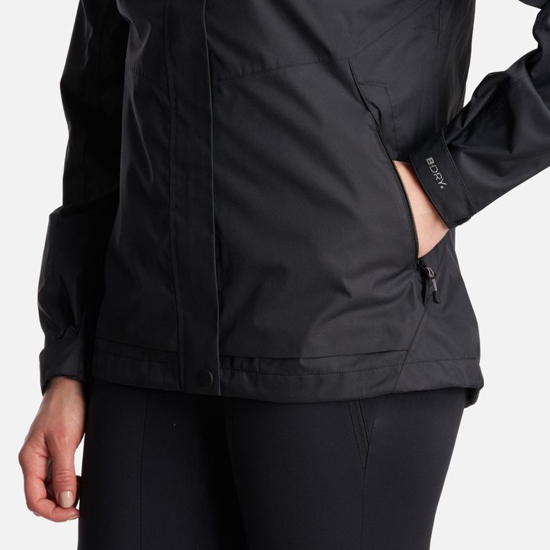 Chaqueta Mujer  Blizzard B-Dry Hoody Jacket Negro Lippi-6