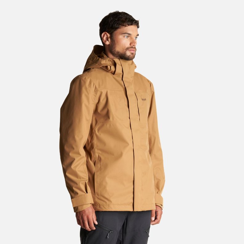 Chaqueta Hombre Tres Cruces Fusion-3 Hoody Jacket Mostaza Oscuro Lippi-2