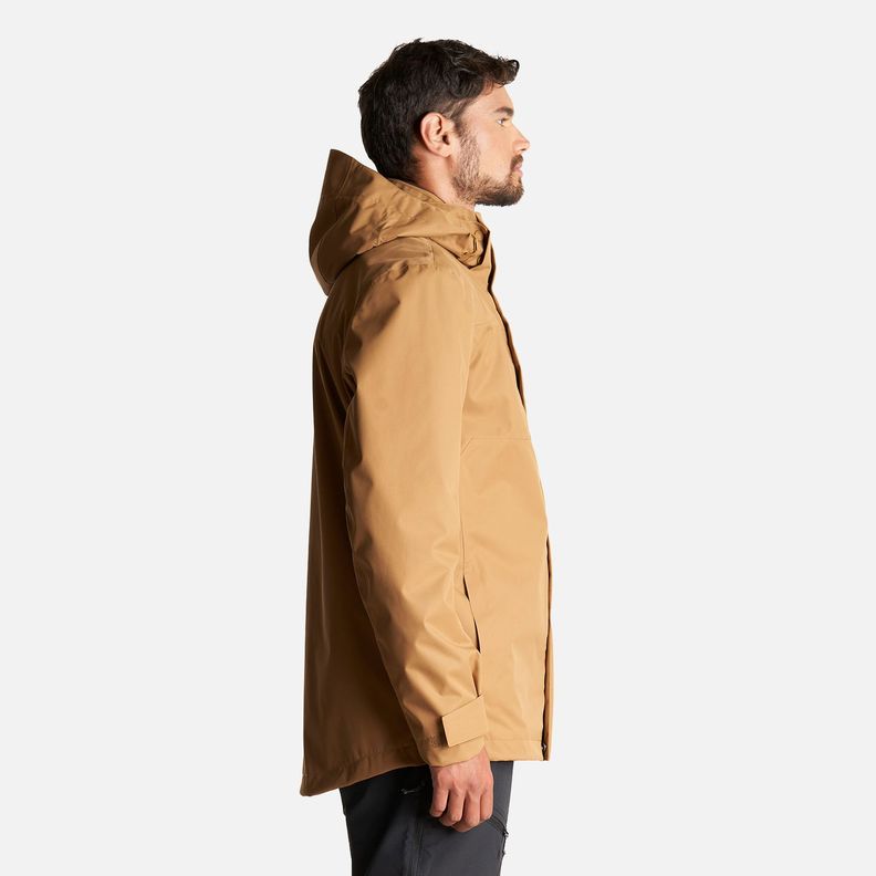 Chaqueta Hombre Tres Cruces Fusion-3 Hoody Jacket Mostaza Oscuro Lippi-3