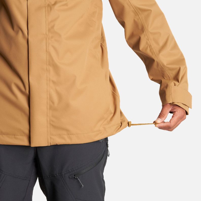 Chaqueta Hombre Tres Cruces Fusion-3 Hoody Jacket Mostaza Oscuro Lippi-8