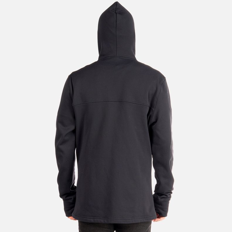 Poleron Hombre Hoodini Negro Haka Honu-3