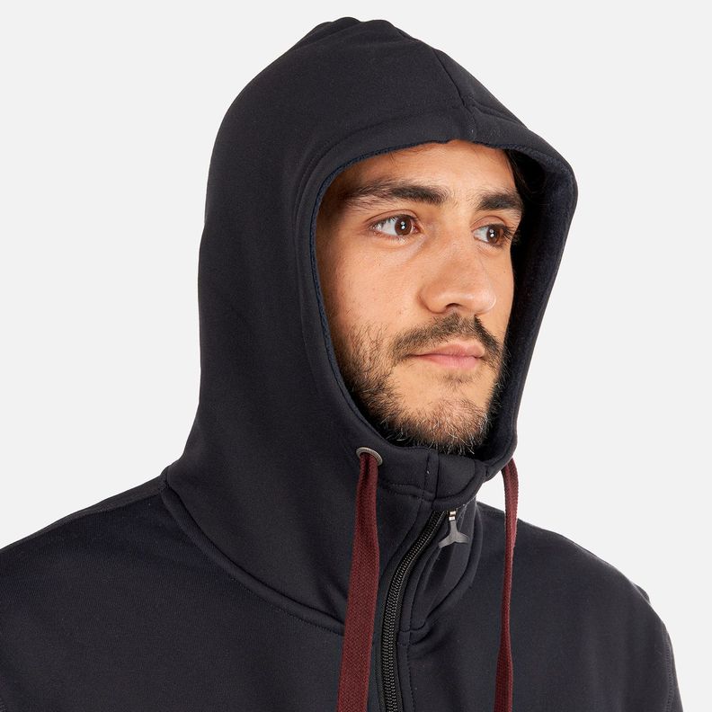 Poleron Hombre Hoodini Negro Haka Honu-4