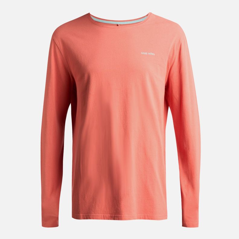 Polera Hombre Polo Larga Salmon Haka Honu-0