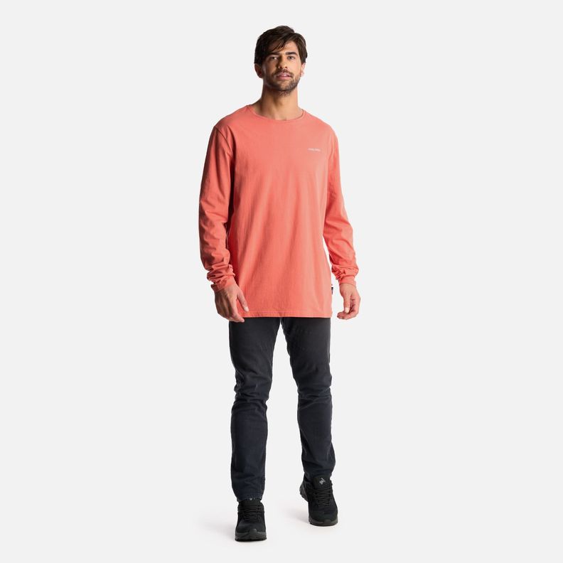 Polera Hombre Polo Larga Salmon Haka Honu-5