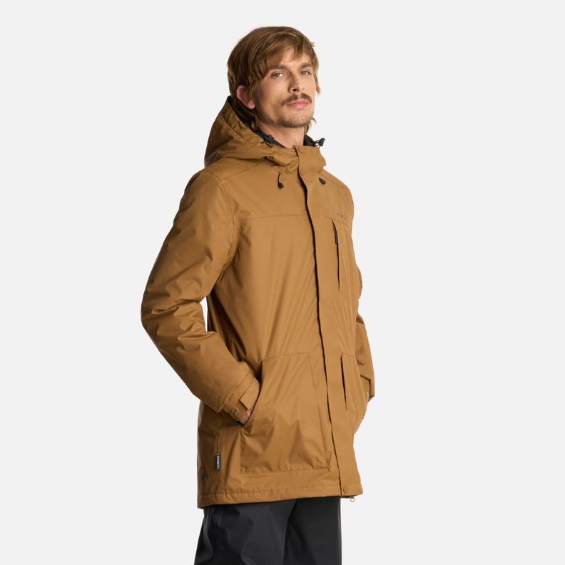 Chaqueta Hombre Terranova Mostaza Haka Honu I25-1
