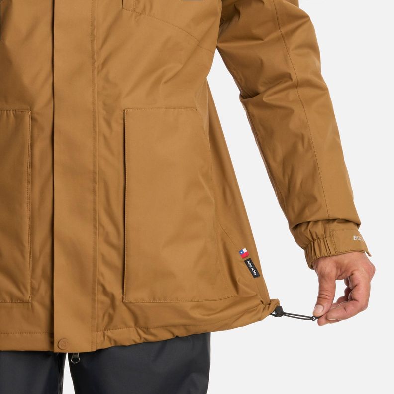 Chaqueta Hombre Terranova Mostaza Haka Honu I25-5