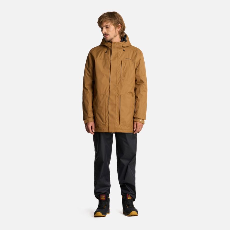 Chaqueta Hombre Terranova Mostaza Haka Honu I25-8