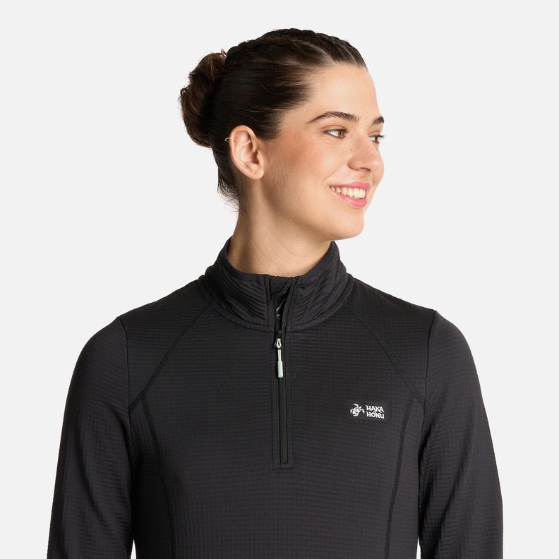 Polerón Mujer Taina Negro Haka Honu I25-3