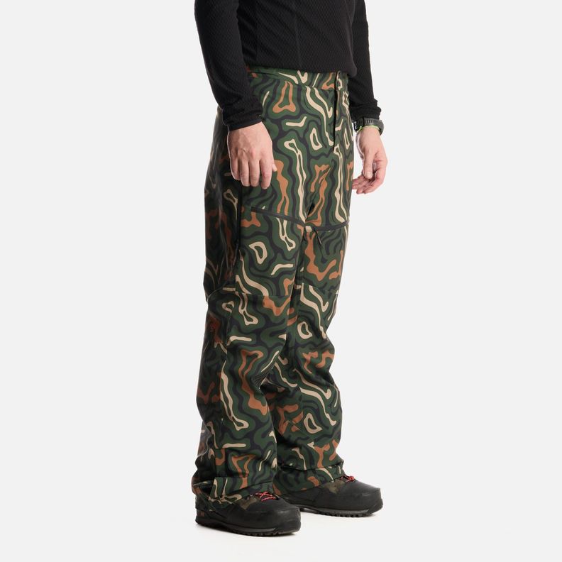 Pantalon Hombre Kunk Print Verde Militar Haka Honu-1