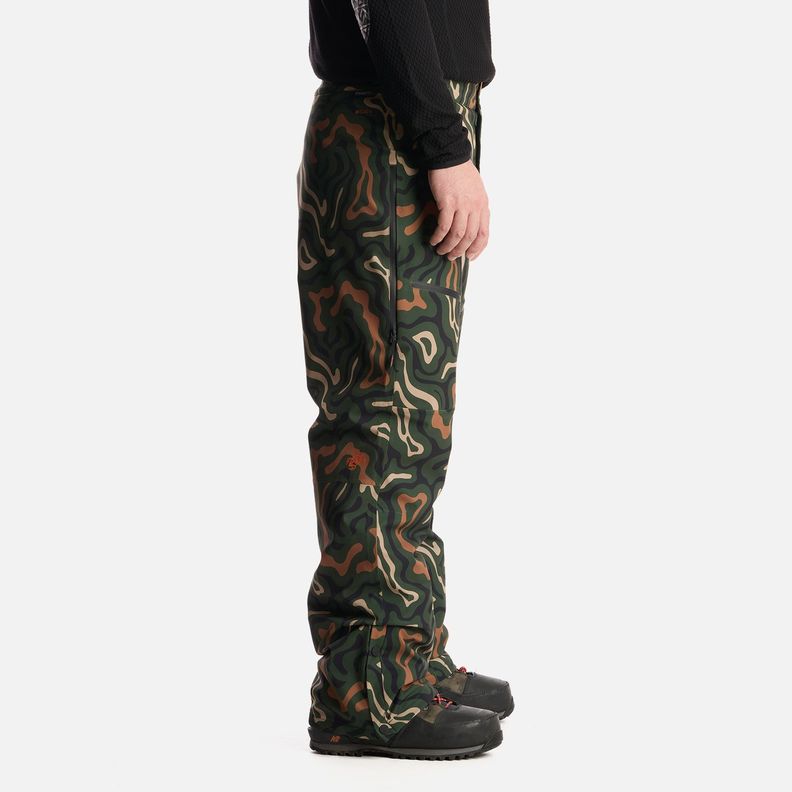 Pantalon Hombre Kunk Print Verde Militar Haka Honu-2