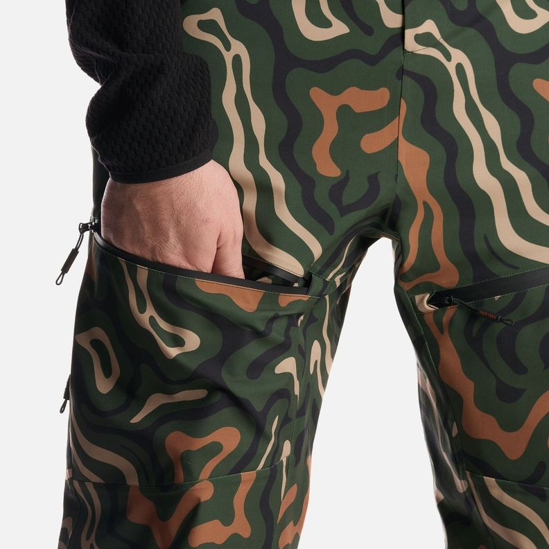 Pantalon Hombre Kunk Print Verde Militar Haka Honu-6