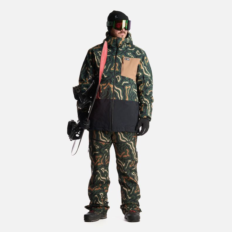 Pantalon Hombre Kunk Print Verde Militar Haka Honu-8