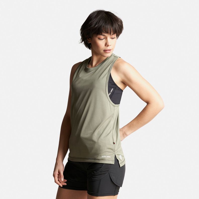 Polera Mujer Sudala Oliva Haka Honu-2