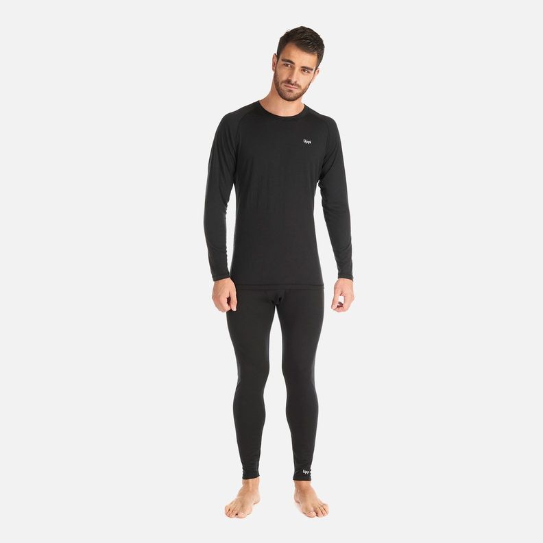 Primera Capa Hombre Skintec 3000 Bottom Negro Lippi I24-8