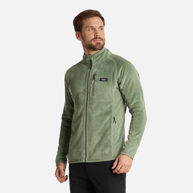 Polar Hombre Numan Shaggy-Pro Jacket Jade Oscuro Lippi I25-1
