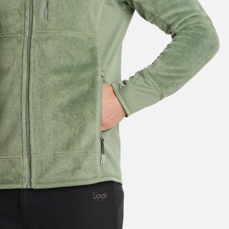 Polar Hombre Numan Shaggy-Pro Jacket Jade Oscuro Lippi I25-4