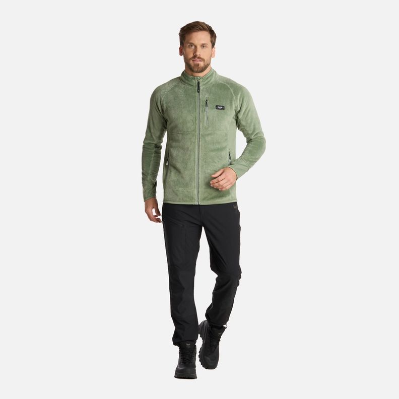 Polar Hombre Numan Shaggy-Pro Jacket Jade Oscuro Lippi I25-5
