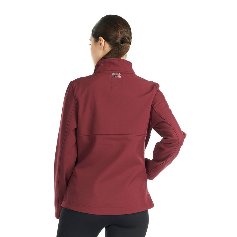 Chaqueta Mujer Acacia Vino Geography-5