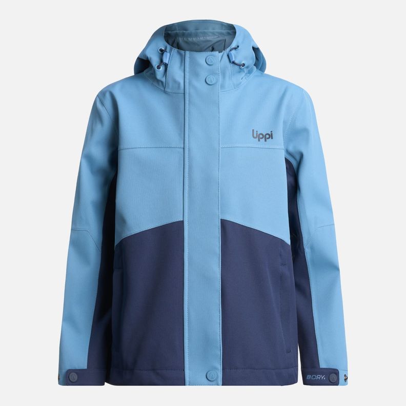Chaqueta Niño Massif B-Dry Hoody Jacket Azul Piedra Lippi-0