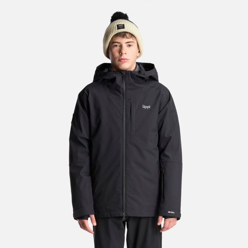 Chaqueta Teen Boy Sierra Nevada B-Dry Light Hoody Jacket Negro Lippi-1