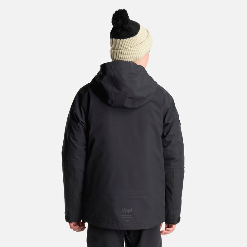 Chaqueta Teen Boy Sierra Nevada B-Dry Light Hoody Jacket Negro Lippi-3