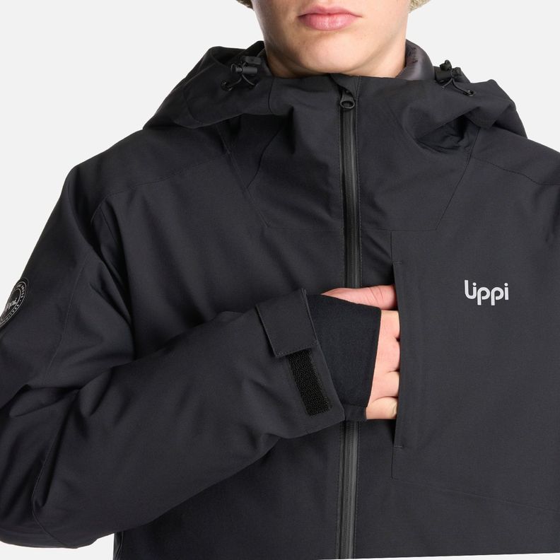 Chaqueta Teen Boy Sierra Nevada B-Dry Light Hoody Jacket Negro Lippi-5