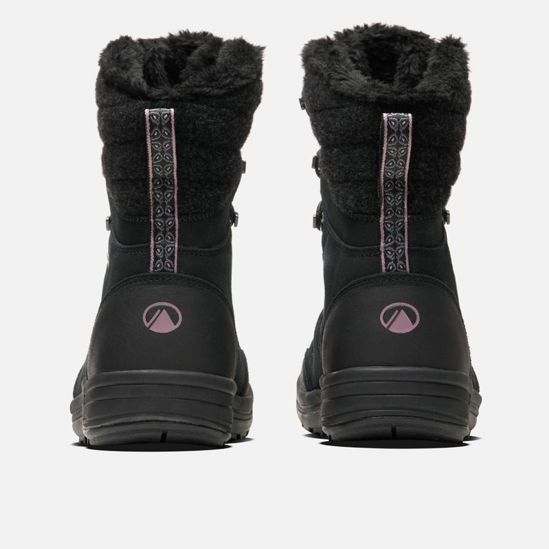 Bota Mujer Polar Light Negro / Morado Lippi I25-4