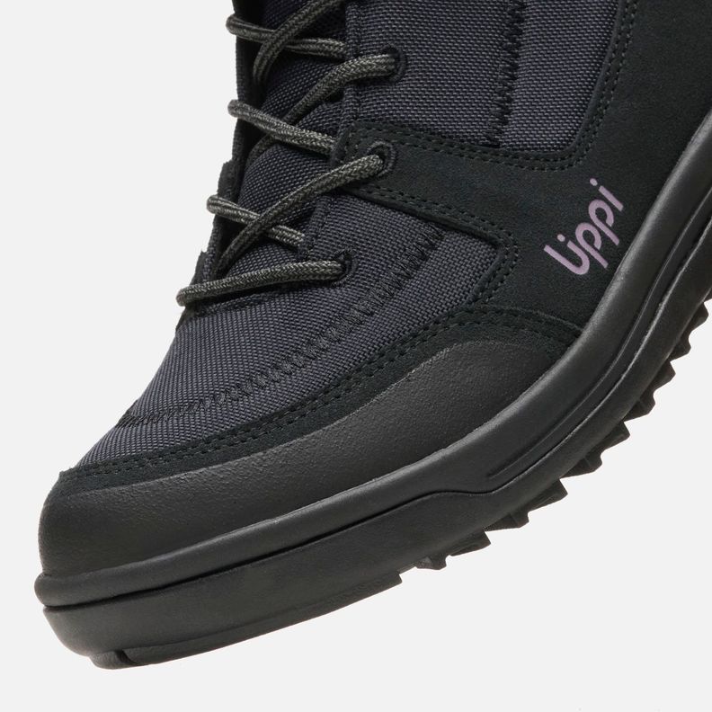 Bota Mujer Polar Light Negro / Morado Lippi I25-6