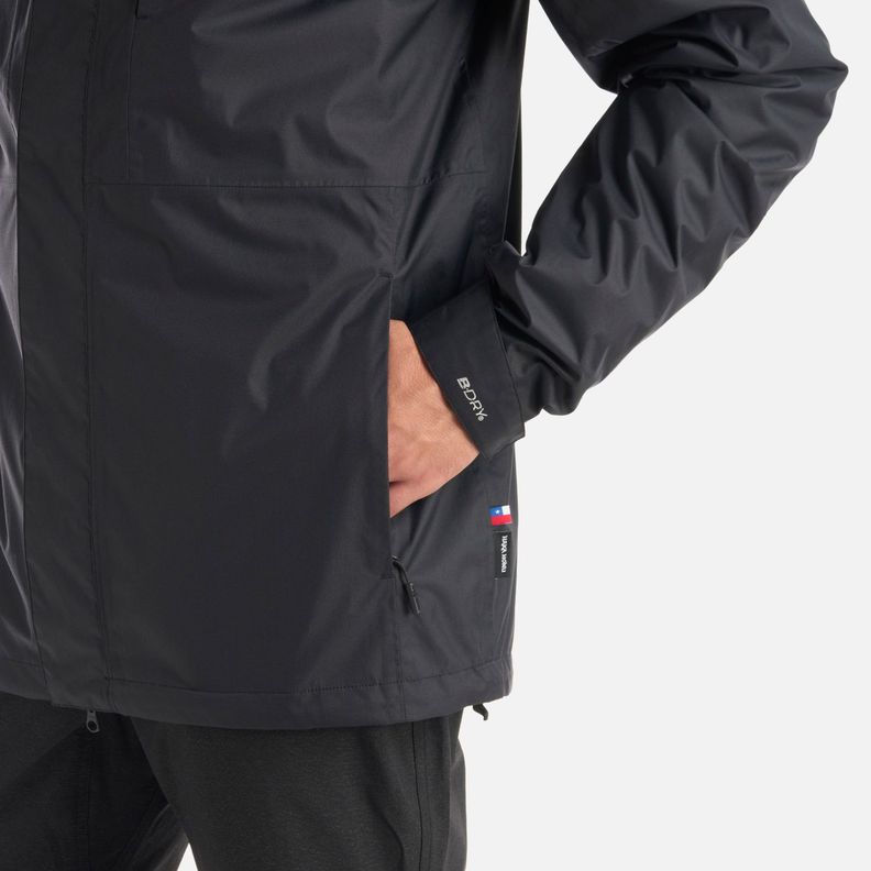 Chaqueta Hombre Corteza Negro Haka Honu I25-5