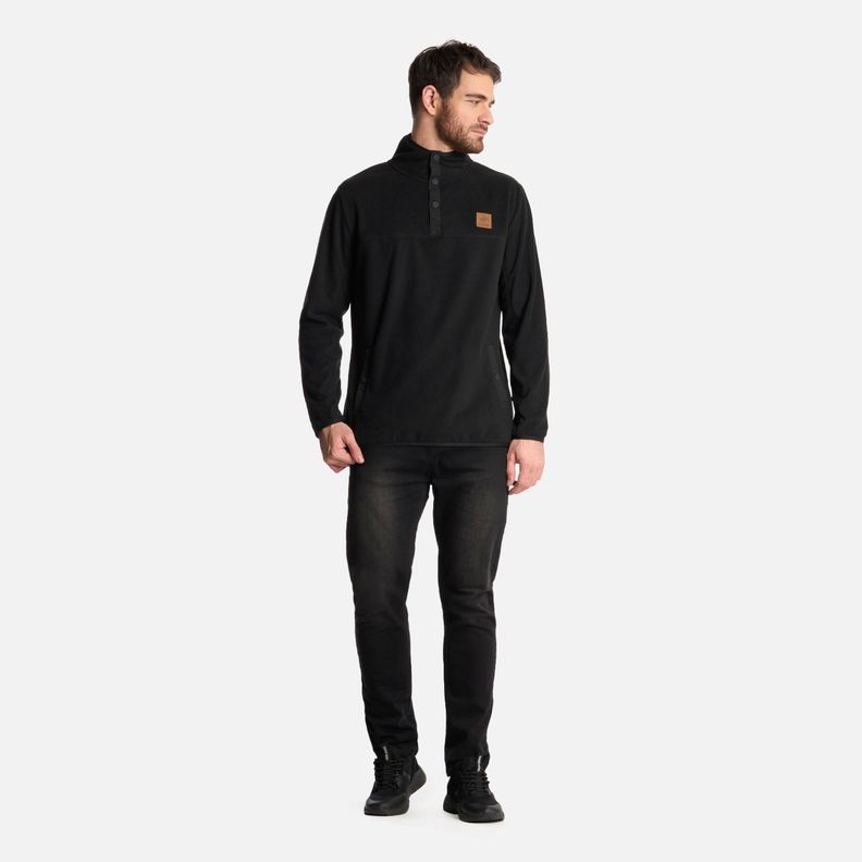 Polerón Hombre Tokerau Negro Haka Honu-4