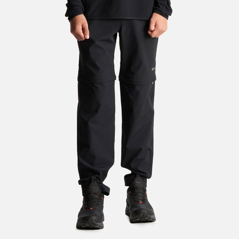 Pantalon Teen Boy Pardo Mix-2 Q-Dry Pants Negro Lippi-1