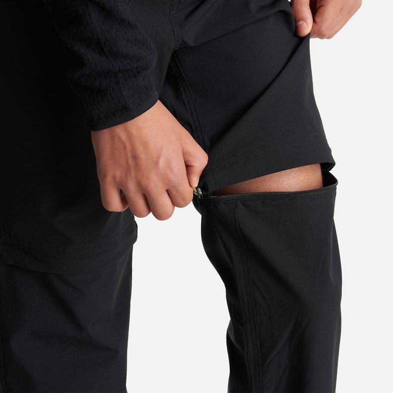 Pantalon Teen Boy Pardo Mix-2 Q-Dry Pants Negro Lippi-4