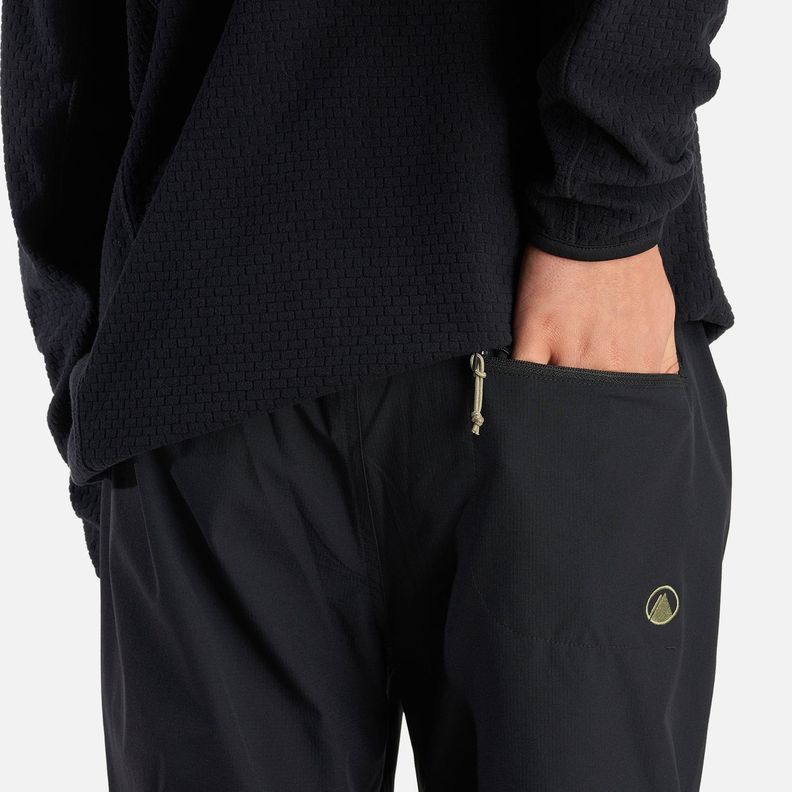 Pantalon Teen Boy Pardo Mix-2 Q-Dry Pants Negro Lippi-5