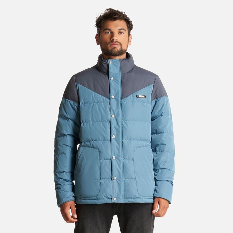 Chaqueta Hombre Kobuk Down Jacket Azul Piedra Lippi-1