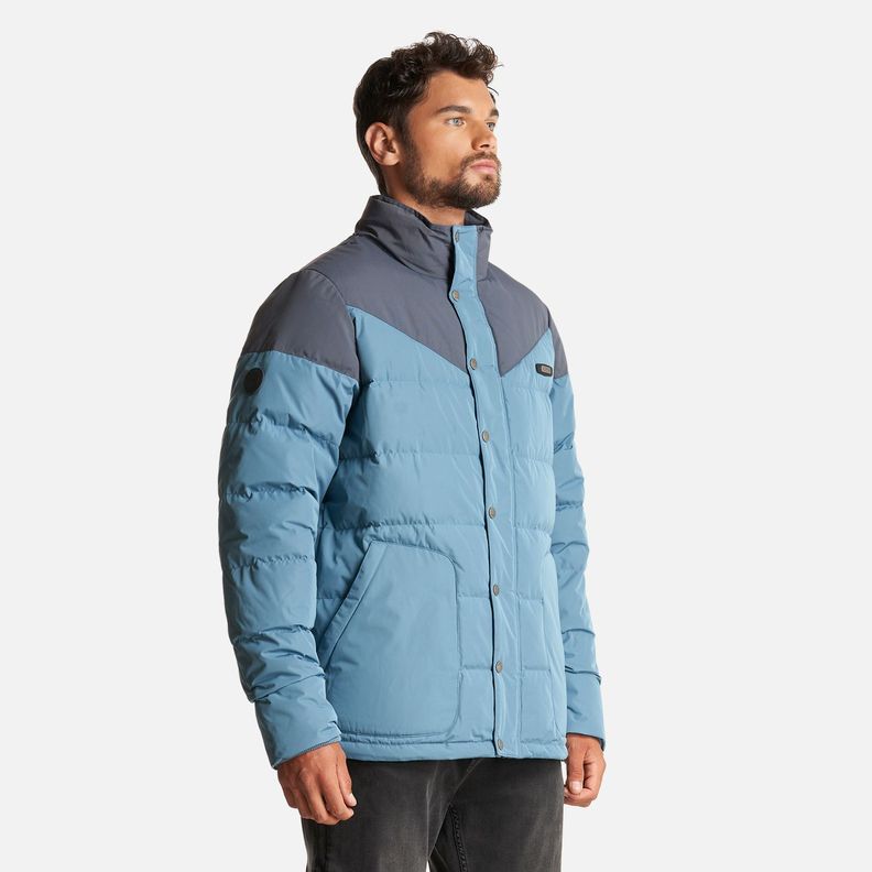 Chaqueta Hombre Kobuk Down Jacket Azul Piedra Lippi-2