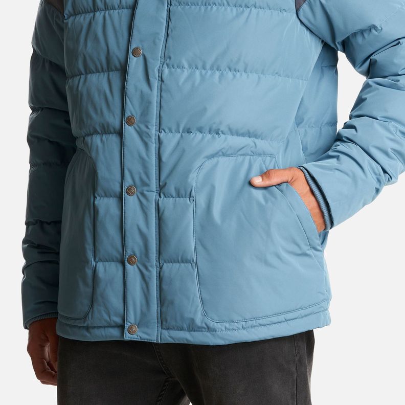 Chaqueta Hombre Kobuk Down Jacket Azul Piedra Lippi-5