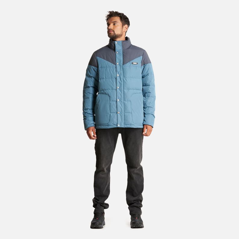 Chaqueta Hombre Kobuk Down Jacket Azul Piedra Lippi-7