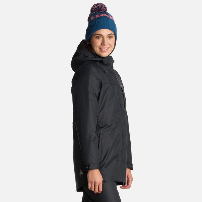 Chaqueta Mujer Terranova Negro Haka Honu I25-1