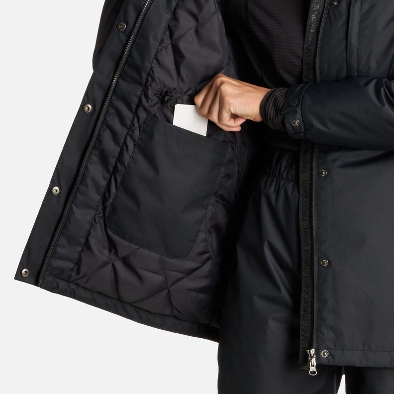Chaqueta Mujer Terranova Negro Haka Honu I25-6