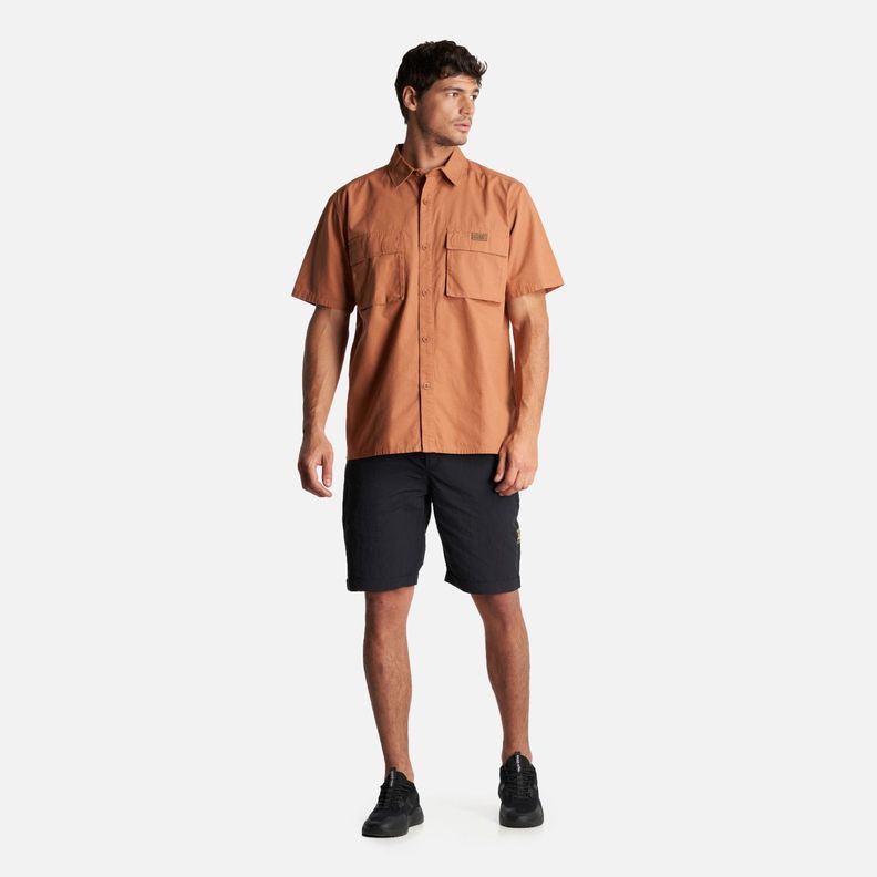 Camisa Hombre Safari Cafe Claro Haka Honu-6