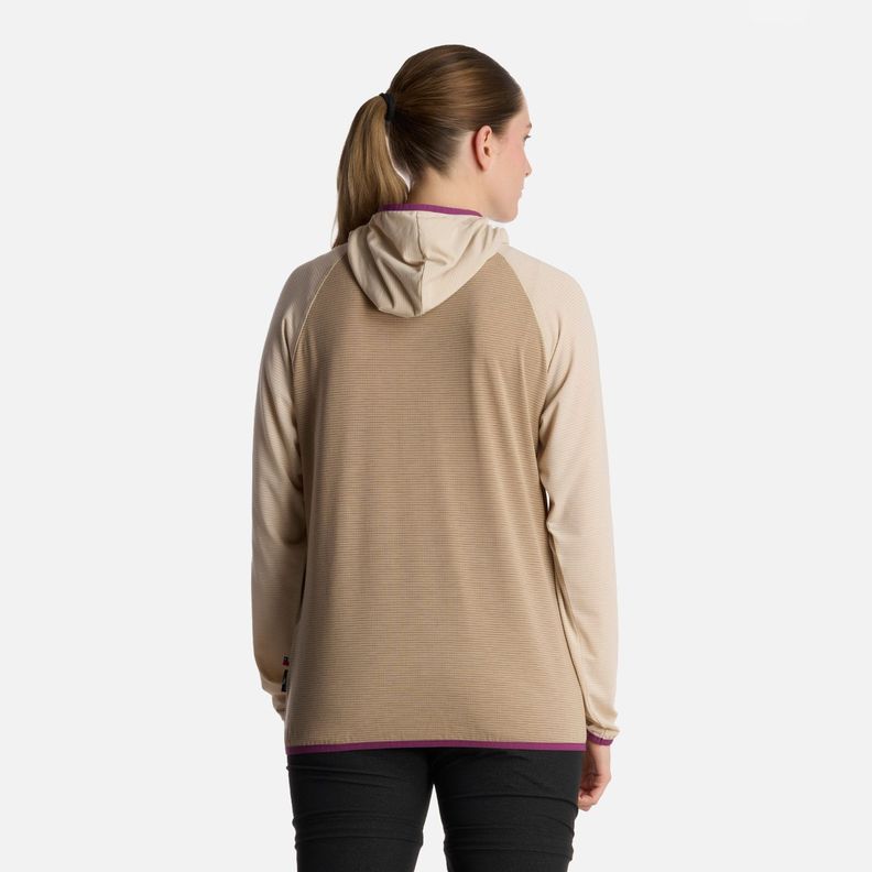 Polerón Mujer Taina Pro Taupe Haka Honu-2