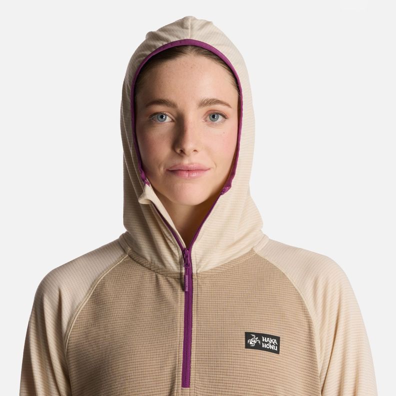 Polerón Mujer Taina Pro Taupe Haka Honu-3