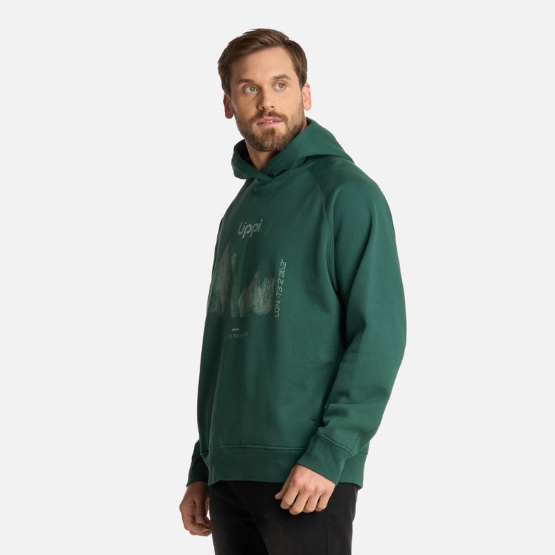 Polerón Hombre Insigne Sweatshirt Front Verde Lippi I25-0