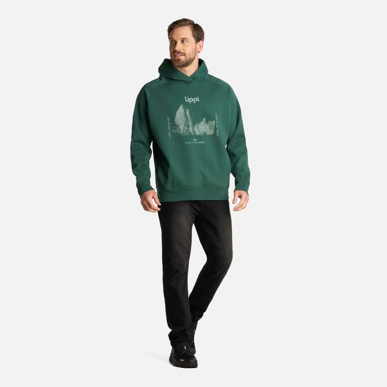 Polerón Hombre Insigne Sweatshirt Front Verde Lippi I25-5