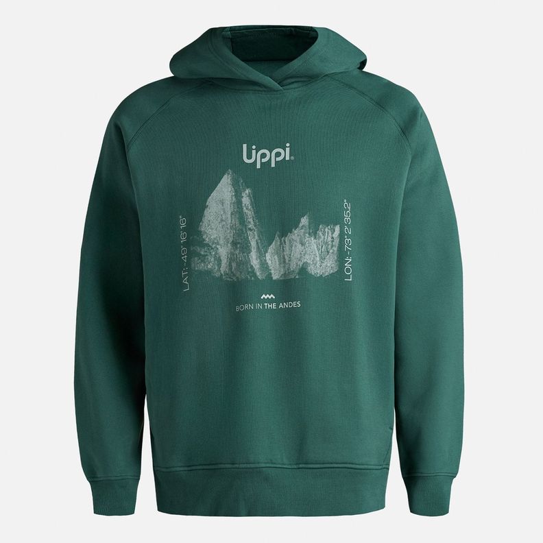 Polerón Hombre Insigne Sweatshirt Front Verde Lippi I25-6