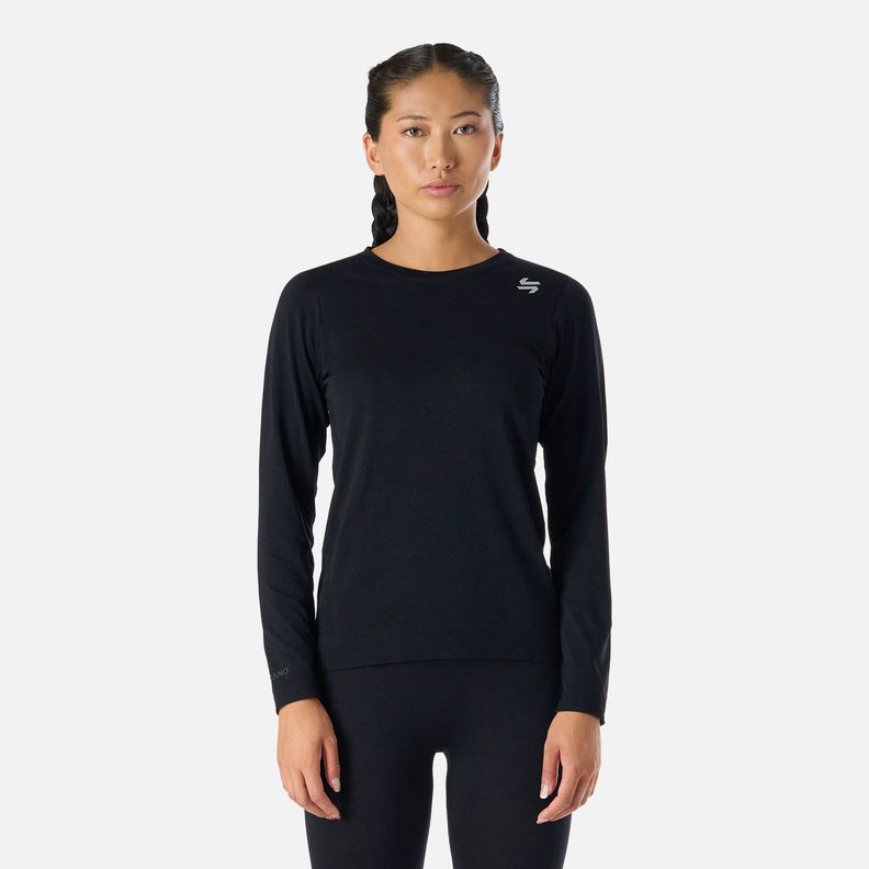 Primera Capa Mujer Built To Move Warm Shield Negro Vulcano-0