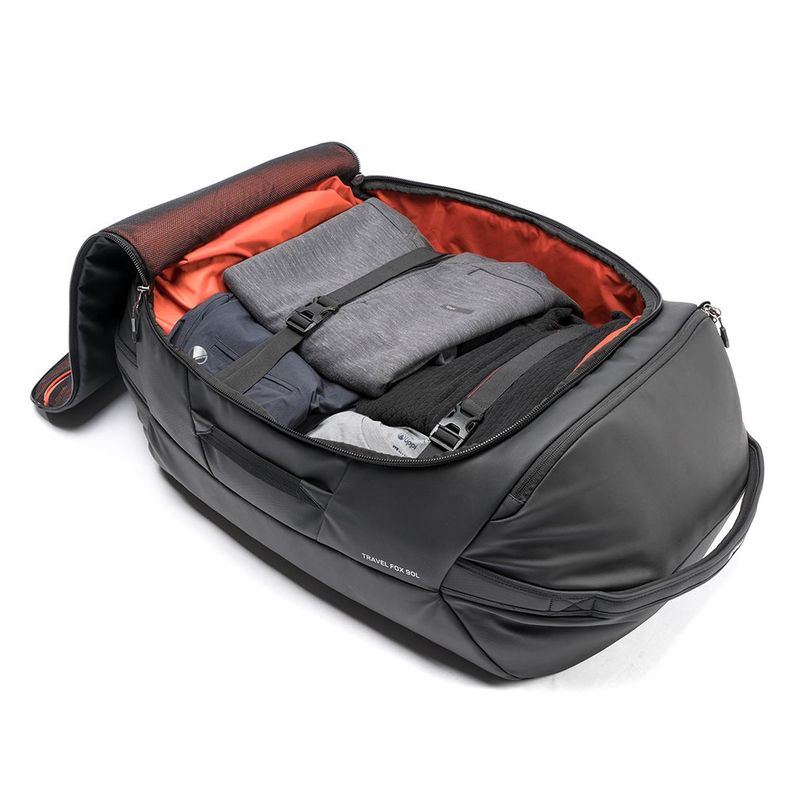 Bolso Travel Fox Duffle Bag 90l Negro Lippi I25-4