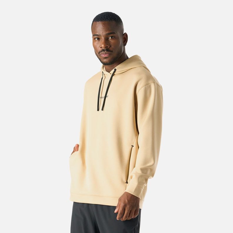 Polerón Hombre Tempo Active Sweatshirt Hoody Beige Vulcano-1