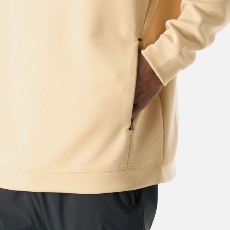 Polerón Hombre Tempo Active Sweatshirt Hoody Beige Vulcano-5